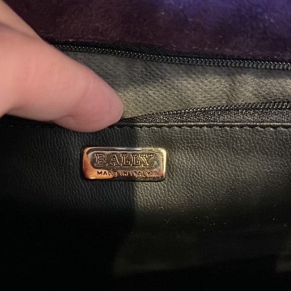 Vintage Bally Suede Handbag - Picture 8 of 13
